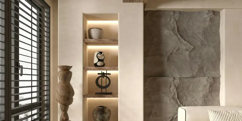 Illustration : Alcôves et niches décoratives : petits espaces, grands effets