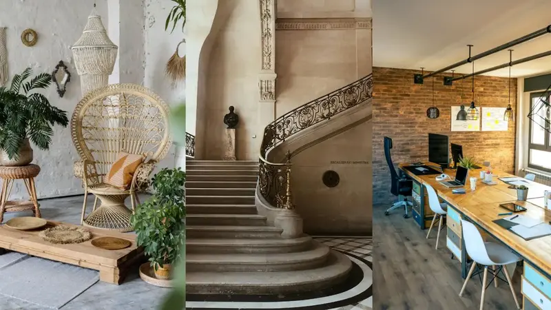 Illustration : Explorer les styles de décoration intérieure (1/3)