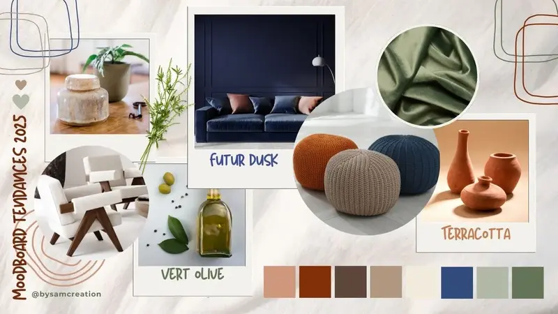 Illustration : Tendances Déco 2025 : S’inspirer avec style, personnaliser avec audace