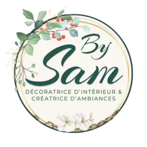 Logo blanc décoration d'intérieur