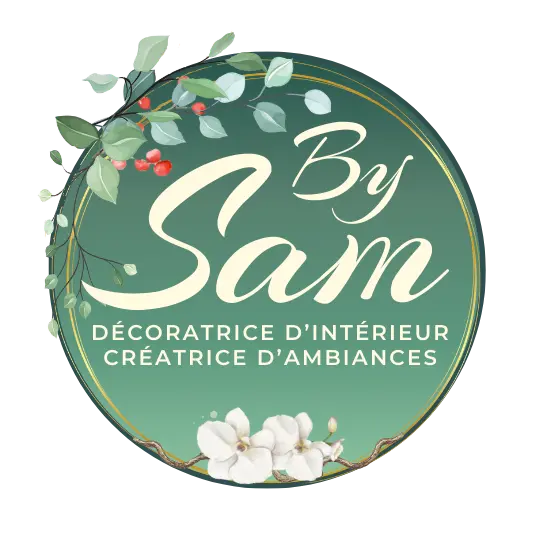 Logo By Sam, décoratrice d'intérieur en Martinique
