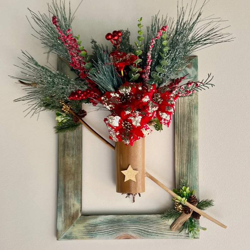 Tableau décoratif de Noël réalisé sur mesure en Martinique