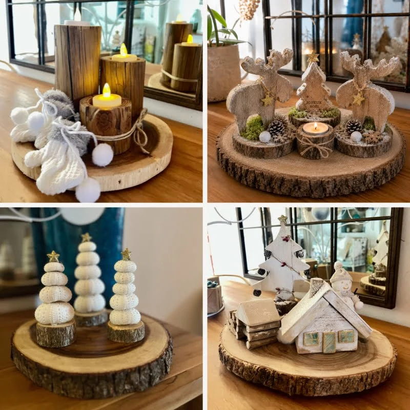 Créations artisanales pour décoration de Noël en Martinique
